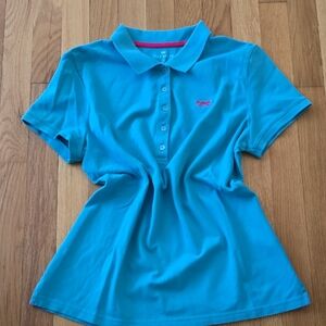 Talbots Vibrant Blue Kids Polo Shirt